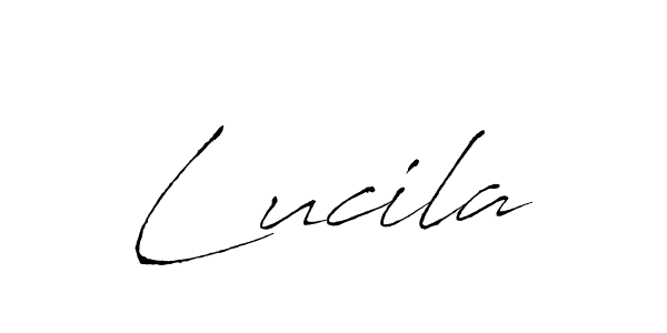 The best way (Antro_Vectra) to make a short signature is to pick only two or three words in your name. The name Lucila include a total of six letters. For converting this name. Lucila signature style 6 images and pictures png