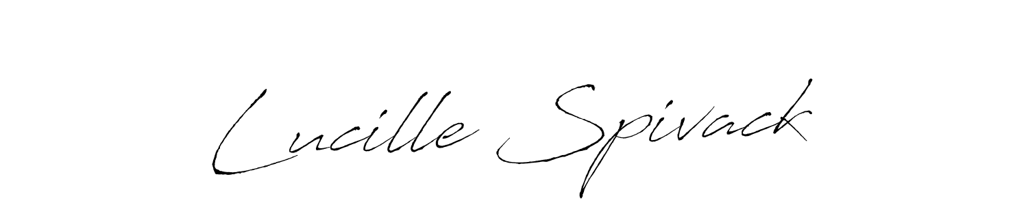 How to Draw Lucille Spivack signature style? Antro_Vectra is a latest design signature styles for name Lucille Spivack. Lucille Spivack signature style 6 images and pictures png