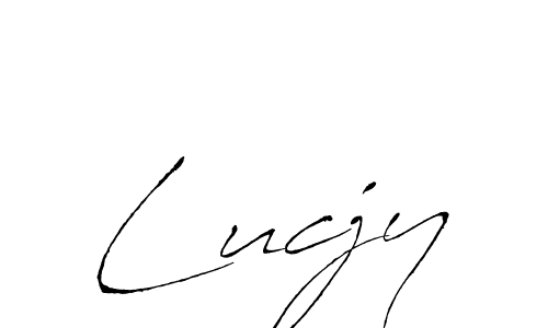 Also we have Lucjy name is the best signature style. Create professional handwritten signature collection using Antro_Vectra autograph style. Lucjy signature style 6 images and pictures png