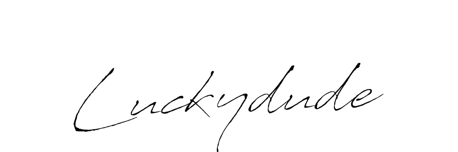 Also You can easily find your signature by using the search form. We will create Luckydude name handwritten signature images for you free of cost using Antro_Vectra sign style. Luckydude signature style 6 images and pictures png