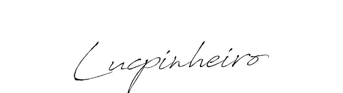 You should practise on your own different ways (Antro_Vectra) to write your name (Lucpinheiro) in signature. don't let someone else do it for you. Lucpinheiro signature style 6 images and pictures png