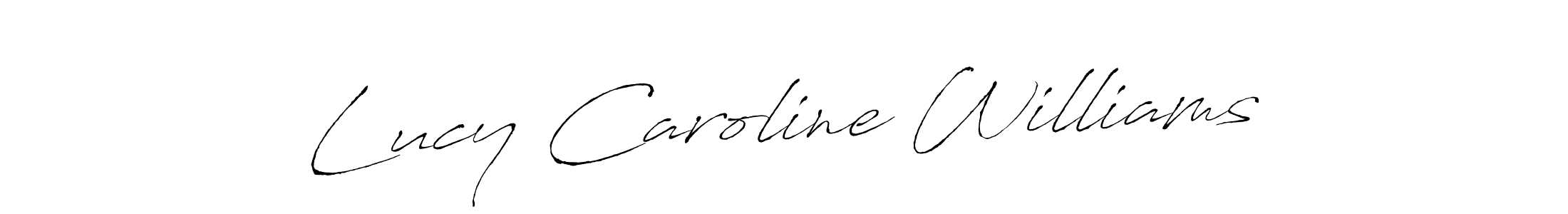See photos of Lucy Caroline Williams official signature by Spectra . Check more albums & portfolios. Read reviews & check more about Antro_Vectra font. Lucy Caroline Williams signature style 6 images and pictures png