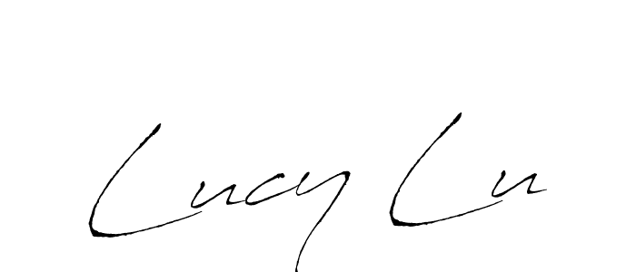 How to Draw Lucy Lu signature style? Antro_Vectra is a latest design signature styles for name Lucy Lu. Lucy Lu signature style 6 images and pictures png