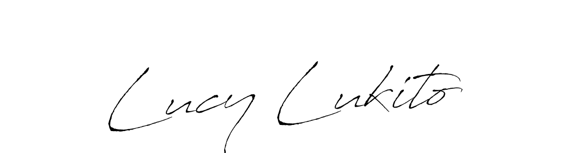 Also You can easily find your signature by using the search form. We will create Lucy Lukito name handwritten signature images for you free of cost using Antro_Vectra sign style. Lucy Lukito signature style 6 images and pictures png