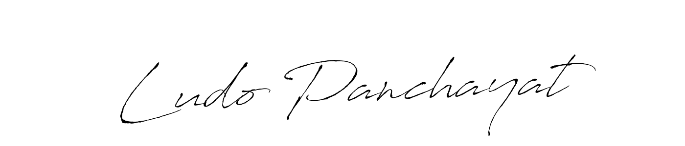 You should practise on your own different ways (Antro_Vectra) to write your name (Ludo Panchayat) in signature. don't let someone else do it for you. Ludo Panchayat signature style 6 images and pictures png
