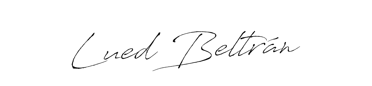 if you are searching for the best signature style for your name Lued Beltrán. so please give up your signature search. here we have designed multiple signature styles  using Antro_Vectra. Lued Beltrán signature style 6 images and pictures png