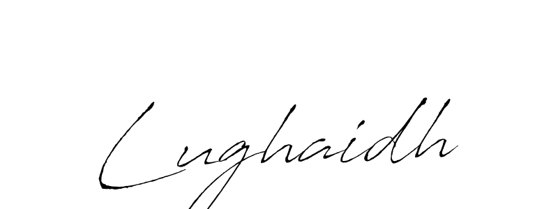 Create a beautiful signature design for name Lughaidh. With this signature (Antro_Vectra) fonts, you can make a handwritten signature for free. Lughaidh signature style 6 images and pictures png