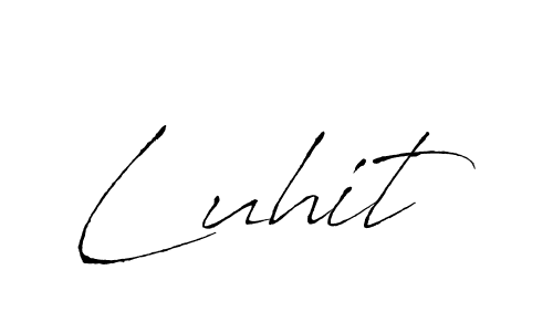 Create a beautiful signature design for name Luhit. With this signature (Antro_Vectra) fonts, you can make a handwritten signature for free. Luhit signature style 6 images and pictures png