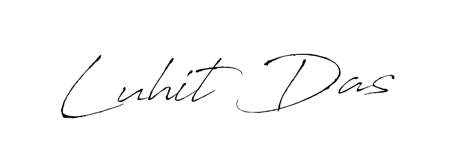 You should practise on your own different ways (Antro_Vectra) to write your name (Luhit Das) in signature. don't let someone else do it for you. Luhit Das signature style 6 images and pictures png