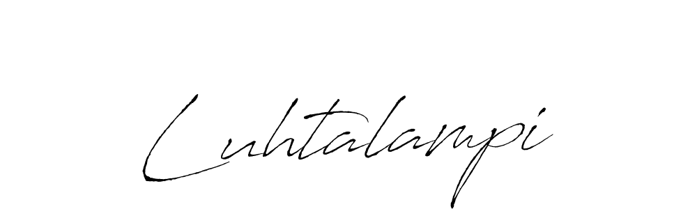 It looks lik you need a new signature style for name Luhtalampi. Design unique handwritten (Antro_Vectra) signature with our free signature maker in just a few clicks. Luhtalampi signature style 6 images and pictures png