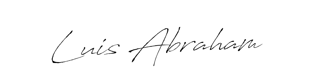 Make a short Luis Abraham signature style. Manage your documents anywhere anytime using Antro_Vectra. Create and add eSignatures, submit forms, share and send files easily. Luis Abraham signature style 6 images and pictures png