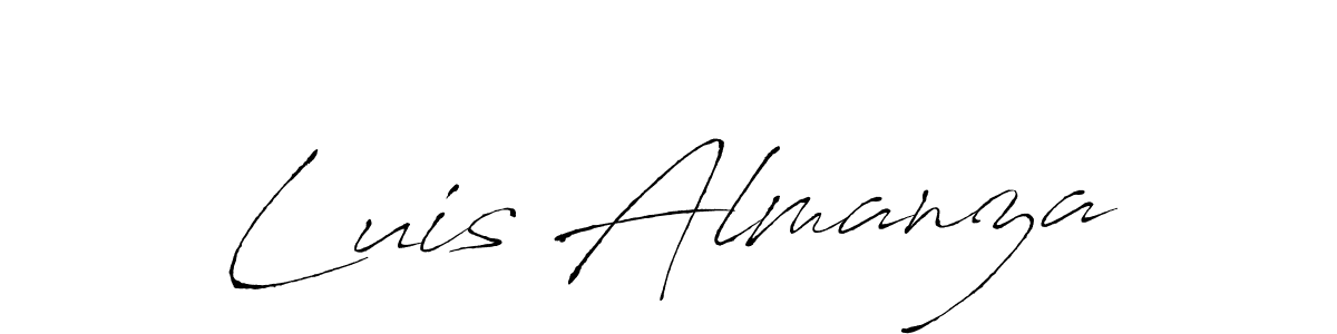 How to Draw Luis Almanza signature style? Antro_Vectra is a latest design signature styles for name Luis Almanza. Luis Almanza signature style 6 images and pictures png
