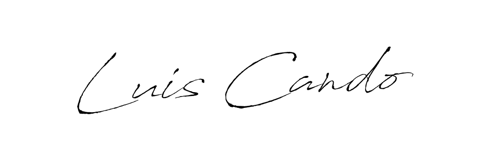 Also You can easily find your signature by using the search form. We will create Luis Cando name handwritten signature images for you free of cost using Antro_Vectra sign style. Luis Cando signature style 6 images and pictures png