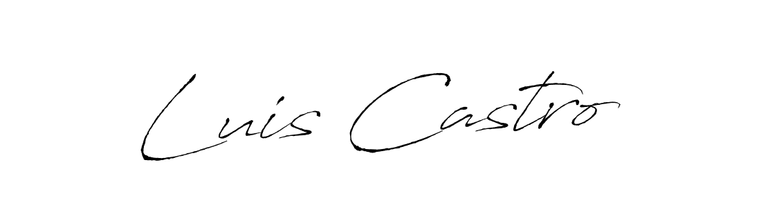 if you are searching for the best signature style for your name Luis Castro. so please give up your signature search. here we have designed multiple signature styles  using Antro_Vectra. Luis Castro signature style 6 images and pictures png