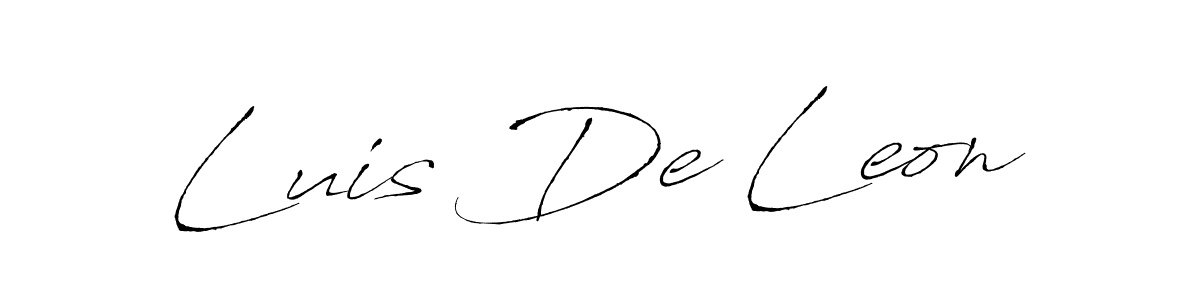 Also You can easily find your signature by using the search form. We will create Luis De Leon name handwritten signature images for you free of cost using Antro_Vectra sign style. Luis De Leon signature style 6 images and pictures png