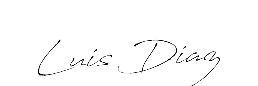 It looks lik you need a new signature style for name Luis Diaz. Design unique handwritten (Antro_Vectra) signature with our free signature maker in just a few clicks. Luis Diaz signature style 6 images and pictures png