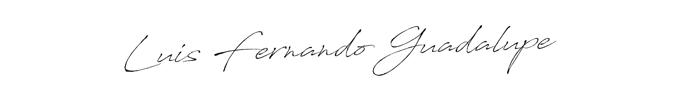 Make a beautiful signature design for name Luis Fernando Guadalupe. Use this online signature maker to create a handwritten signature for free. Luis Fernando Guadalupe signature style 6 images and pictures png