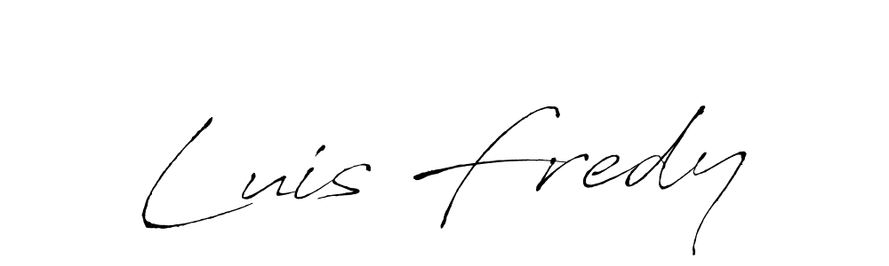 Also You can easily find your signature by using the search form. We will create Luis Fredy name handwritten signature images for you free of cost using Antro_Vectra sign style. Luis Fredy signature style 6 images and pictures png