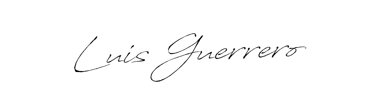 This is the best signature style for the Luis Guerrero name. Also you like these signature font (Antro_Vectra). Mix name signature. Luis Guerrero signature style 6 images and pictures png