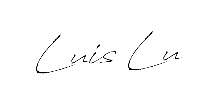 if you are searching for the best signature style for your name Luis Lu. so please give up your signature search. here we have designed multiple signature styles  using Antro_Vectra. Luis Lu signature style 6 images and pictures png