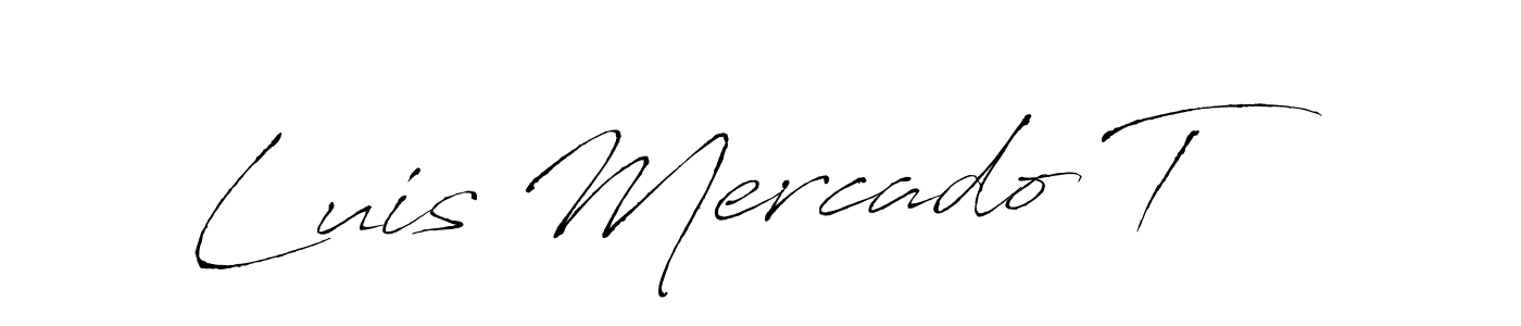 This is the best signature style for the Luis Mercado T name. Also you like these signature font (Antro_Vectra). Mix name signature. Luis Mercado T signature style 6 images and pictures png