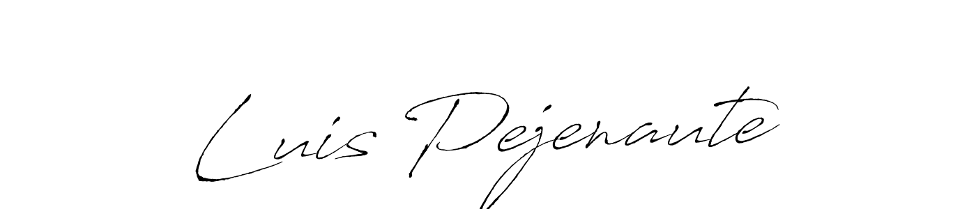The best way (Antro_Vectra) to make a short signature is to pick only two or three words in your name. The name Luis Pejenaute include a total of six letters. For converting this name. Luis Pejenaute signature style 6 images and pictures png
