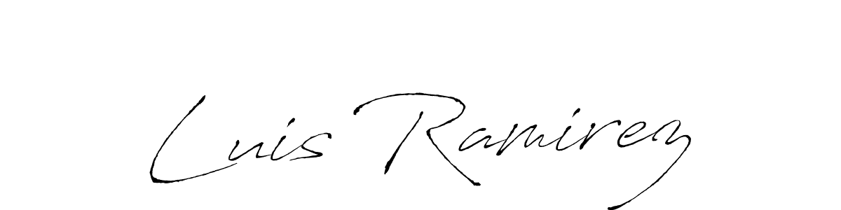 Also we have Luis Ramirez name is the best signature style. Create professional handwritten signature collection using Antro_Vectra autograph style. Luis Ramirez signature style 6 images and pictures png