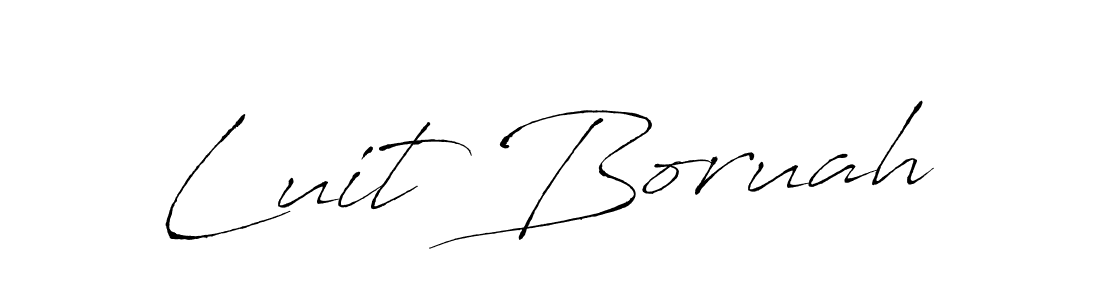 Similarly Antro_Vectra is the best handwritten signature design. Signature creator online .You can use it as an online autograph creator for name Luit Boruah. Luit Boruah signature style 6 images and pictures png