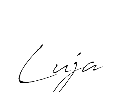 Also You can easily find your signature by using the search form. We will create Luja name handwritten signature images for you free of cost using Antro_Vectra sign style. Luja signature style 6 images and pictures png