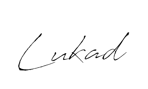 Also we have Lukad name is the best signature style. Create professional handwritten signature collection using Antro_Vectra autograph style. Lukad signature style 6 images and pictures png