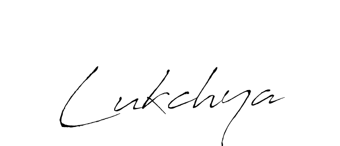 How to make Lukchya name signature. Use Antro_Vectra style for creating short signs online. This is the latest handwritten sign. Lukchya signature style 6 images and pictures png