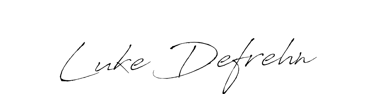 You should practise on your own different ways (Antro_Vectra) to write your name (Luke Defrehn) in signature. don't let someone else do it for you. Luke Defrehn signature style 6 images and pictures png