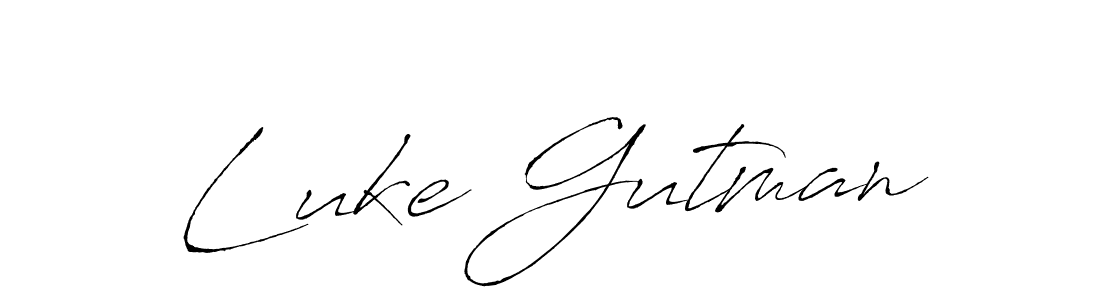 You should practise on your own different ways (Antro_Vectra) to write your name (Luke Gutman) in signature. don't let someone else do it for you. Luke Gutman signature style 6 images and pictures png