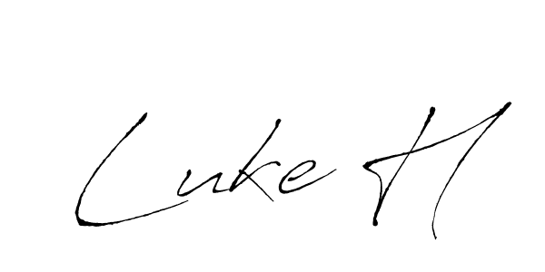 Once you've used our free online signature maker to create your best signature Antro_Vectra style, it's time to enjoy all of the benefits that Luke H name signing documents. Luke H signature style 6 images and pictures png