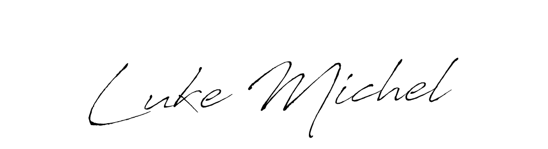 if you are searching for the best signature style for your name Luke Michel. so please give up your signature search. here we have designed multiple signature styles  using Antro_Vectra. Luke Michel signature style 6 images and pictures png