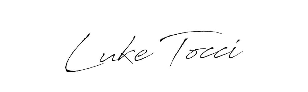 How to make Luke Tocci signature? Antro_Vectra is a professional autograph style. Create handwritten signature for Luke Tocci name. Luke Tocci signature style 6 images and pictures png