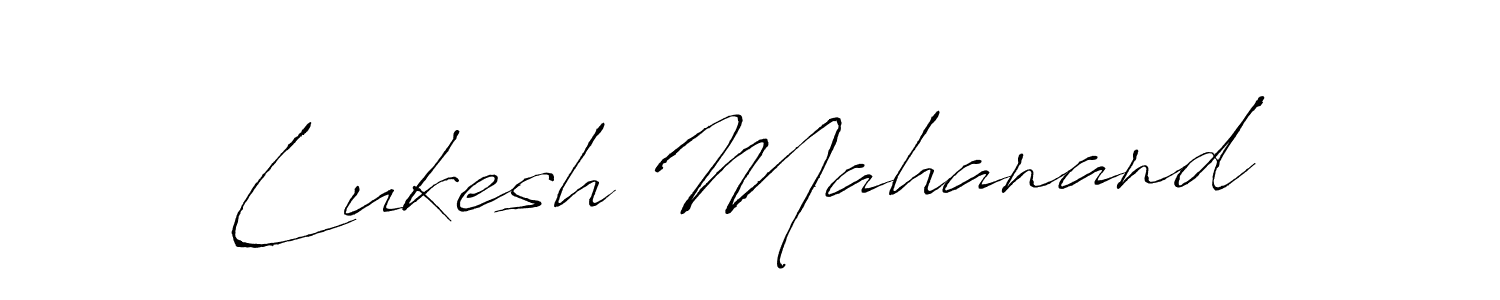 Also we have Lukesh Mahanand name is the best signature style. Create professional handwritten signature collection using Antro_Vectra autograph style. Lukesh Mahanand signature style 6 images and pictures png