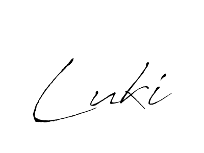 You should practise on your own different ways (Antro_Vectra) to write your name (Luki) in signature. don't let someone else do it for you. Luki signature style 6 images and pictures png