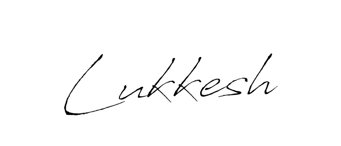 Design your own signature with our free online signature maker. With this signature software, you can create a handwritten (Antro_Vectra) signature for name Lukkesh. Lukkesh signature style 6 images and pictures png