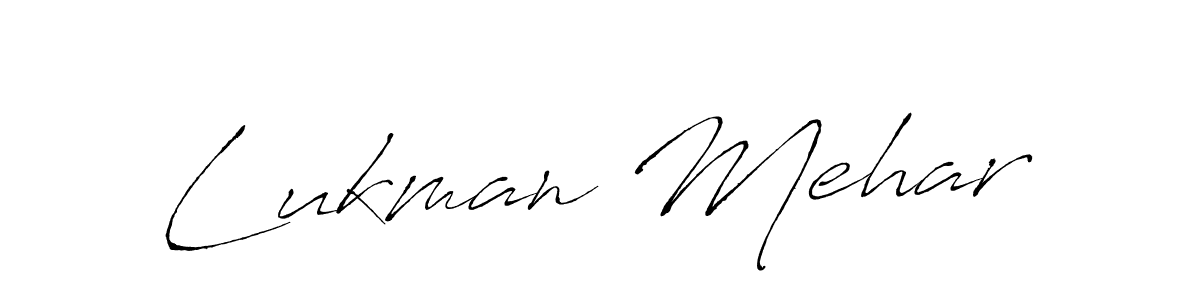 How to make Lukman Mehar signature? Antro_Vectra is a professional autograph style. Create handwritten signature for Lukman Mehar name. Lukman Mehar signature style 6 images and pictures png