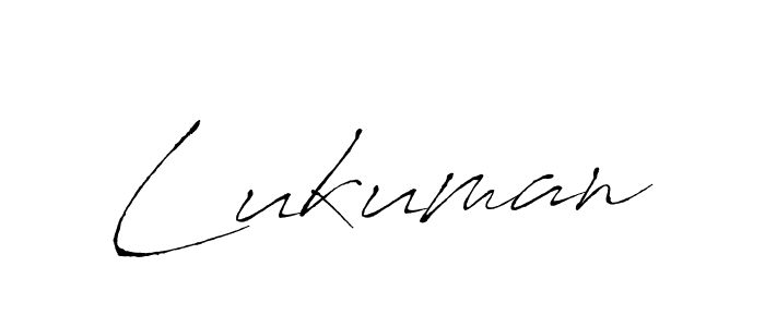 Antro_Vectra is a professional signature style that is perfect for those who want to add a touch of class to their signature. It is also a great choice for those who want to make their signature more unique. Get Lukuman name to fancy signature for free. Lukuman signature style 6 images and pictures png