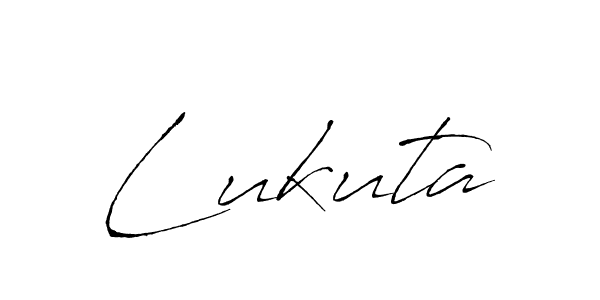 Create a beautiful signature design for name Lukuta. With this signature (Antro_Vectra) fonts, you can make a handwritten signature for free. Lukuta signature style 6 images and pictures png