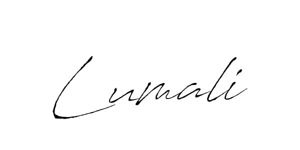 Also we have Lumali name is the best signature style. Create professional handwritten signature collection using Antro_Vectra autograph style. Lumali signature style 6 images and pictures png