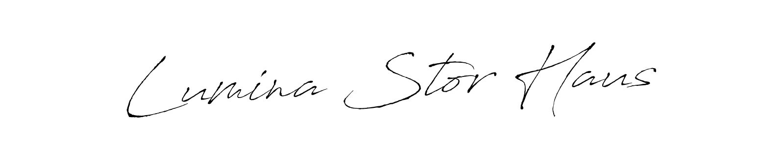 Use a signature maker to create a handwritten signature online. With this signature software, you can design (Antro_Vectra) your own signature for name Lumina Stor Haus. Lumina Stor Haus signature style 6 images and pictures png