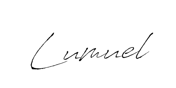 Also we have Lumuel name is the best signature style. Create professional handwritten signature collection using Antro_Vectra autograph style. Lumuel signature style 6 images and pictures png