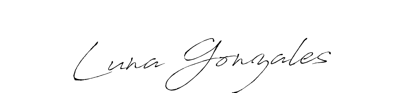 Best and Professional Signature Style for Luna Gonzales. Antro_Vectra Best Signature Style Collection. Luna Gonzales signature style 6 images and pictures png