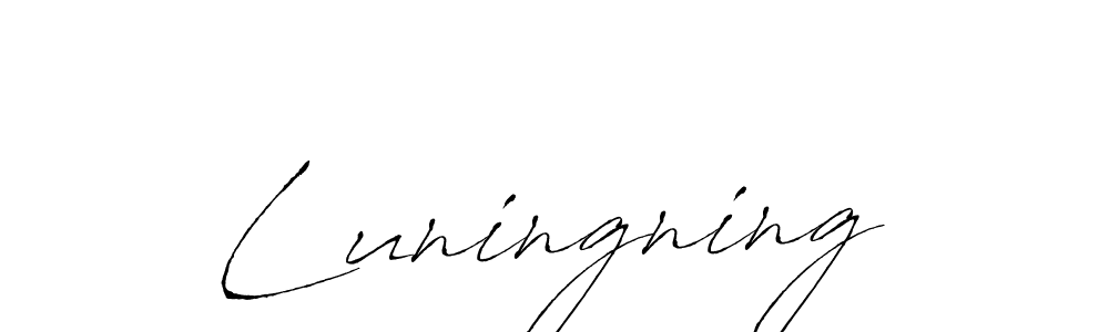 The best way (Antro_Vectra) to make a short signature is to pick only two or three words in your name. The name Luningning include a total of six letters. For converting this name. Luningning signature style 6 images and pictures png