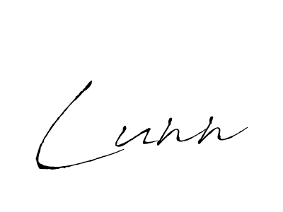 How to make Lunn name signature. Use Antro_Vectra style for creating short signs online. This is the latest handwritten sign. Lunn signature style 6 images and pictures png