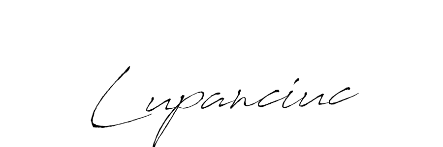 Lupanciuc stylish signature style. Best Handwritten Sign (Antro_Vectra) for my name. Handwritten Signature Collection Ideas for my name Lupanciuc. Lupanciuc signature style 6 images and pictures png