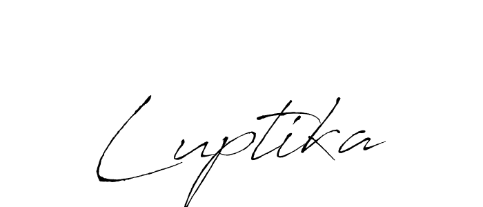 See photos of Luptika official signature by Spectra . Check more albums & portfolios. Read reviews & check more about Antro_Vectra font. Luptika signature style 6 images and pictures png